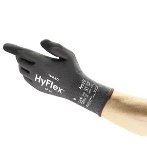 GUANTES INDUSTRIALES PARA USO AUTOMOTRIZ HYFLEX 11-840
