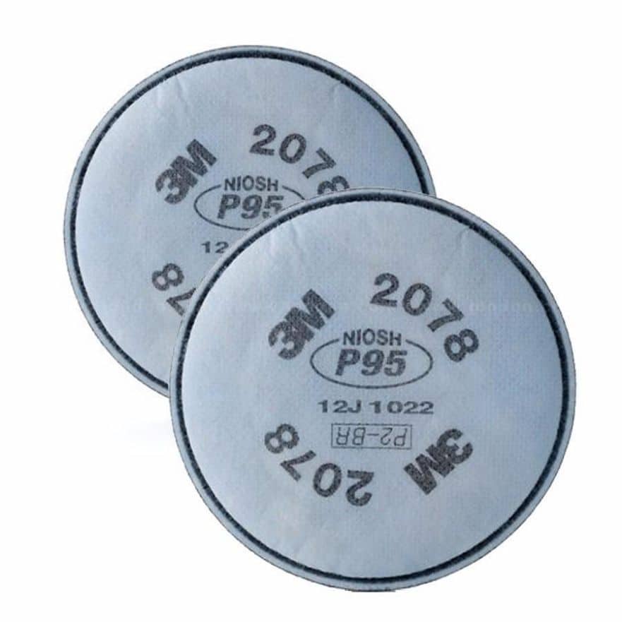 FILTRO 3M 2078 P95 CON ALIVIO DE VAPOR ORGÁNICO Y GAS ÁCIDO