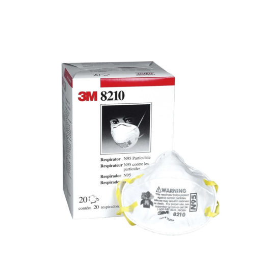 RESPIRADOR 3M 8210 N95 CAJA X 20 UND