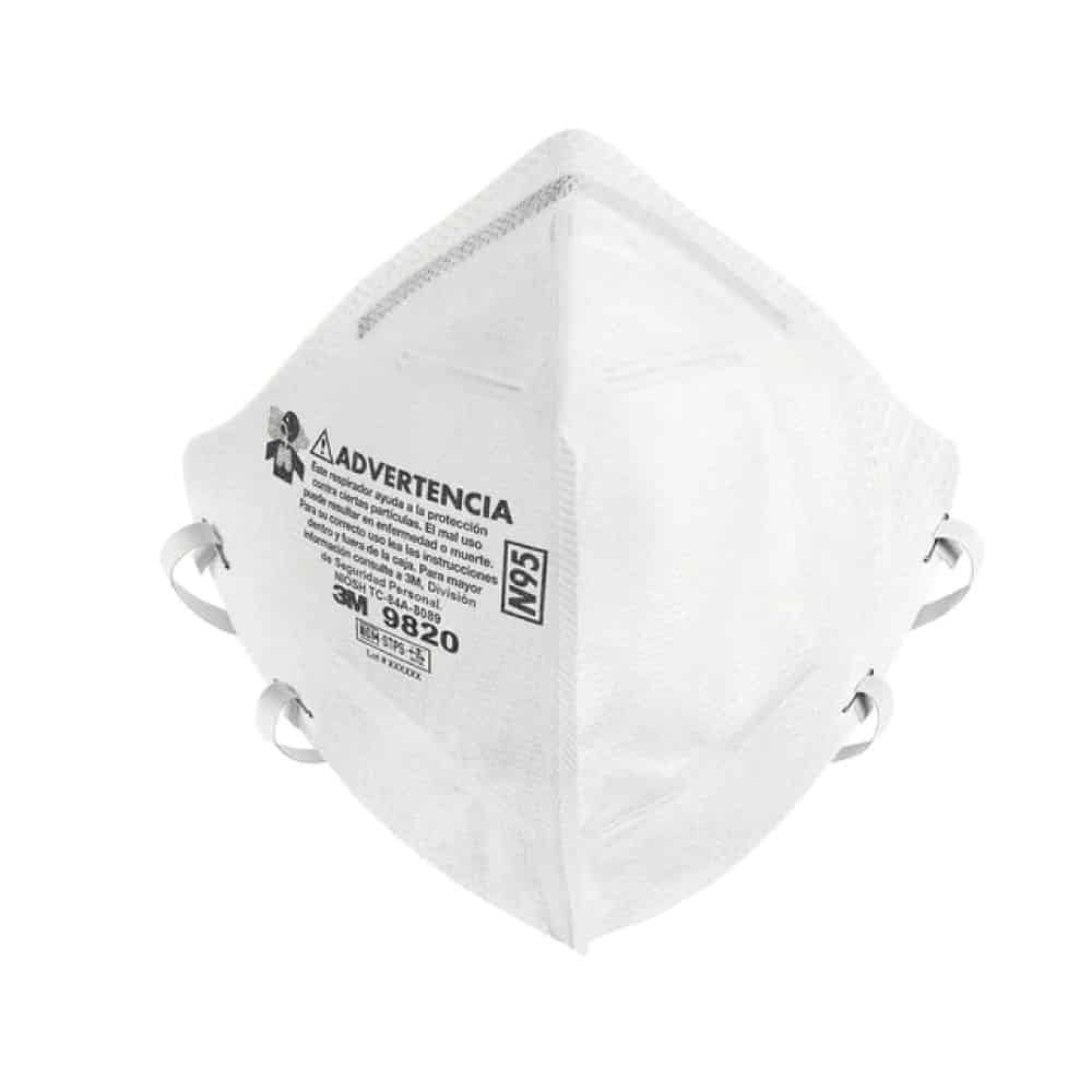 RESPIRADOR PLEGABLE 9820 N95 | SAVI SAFETY