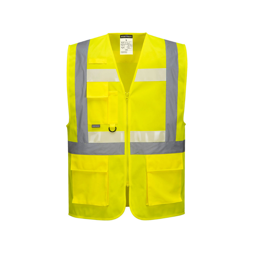 CHALECO GLOWTEX EZEE ZIP EXECUTIVE G456