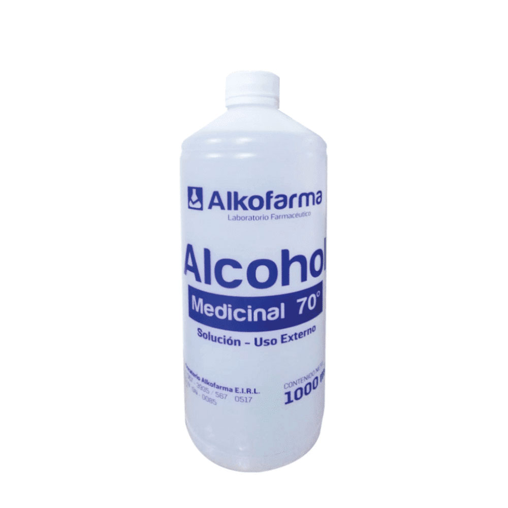 ALCOHOL LÍQUIDO 70° ALKOFARMA (1 LITRO)