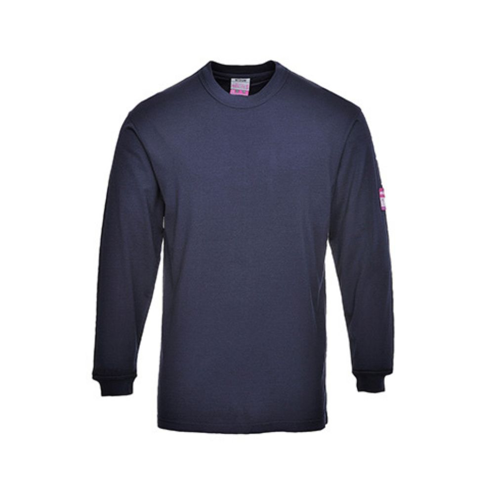 CAMISETA DE MANGA LARGA IGNÍFUGA Y ANTIESTÁTICA 4.3 CAL/CM2 FR11