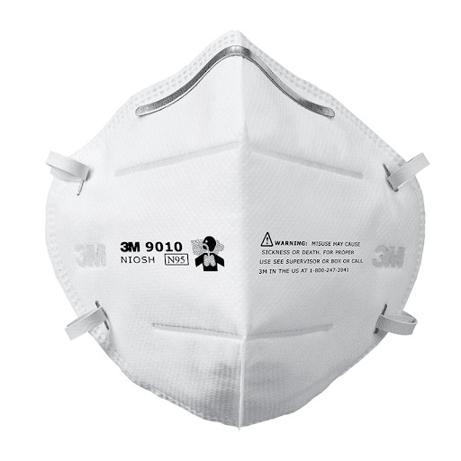 RESPIRADOR 3M 9010 N95 NIOSH PACK X 50 UNID.
