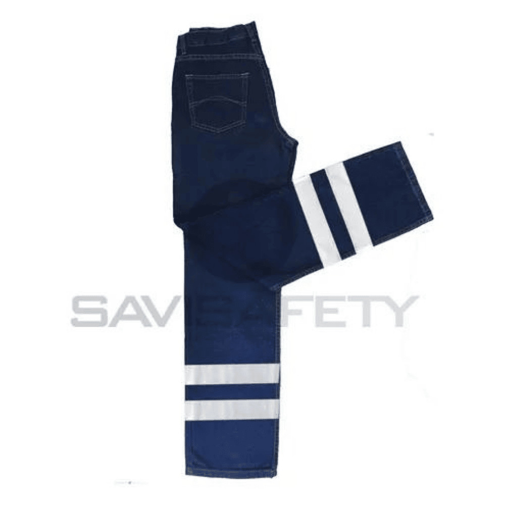 PANTALON DENIM modelo thyrsus AZUL CRISTAL 14 ONZAS  - CON CINTA DE 2" 3M