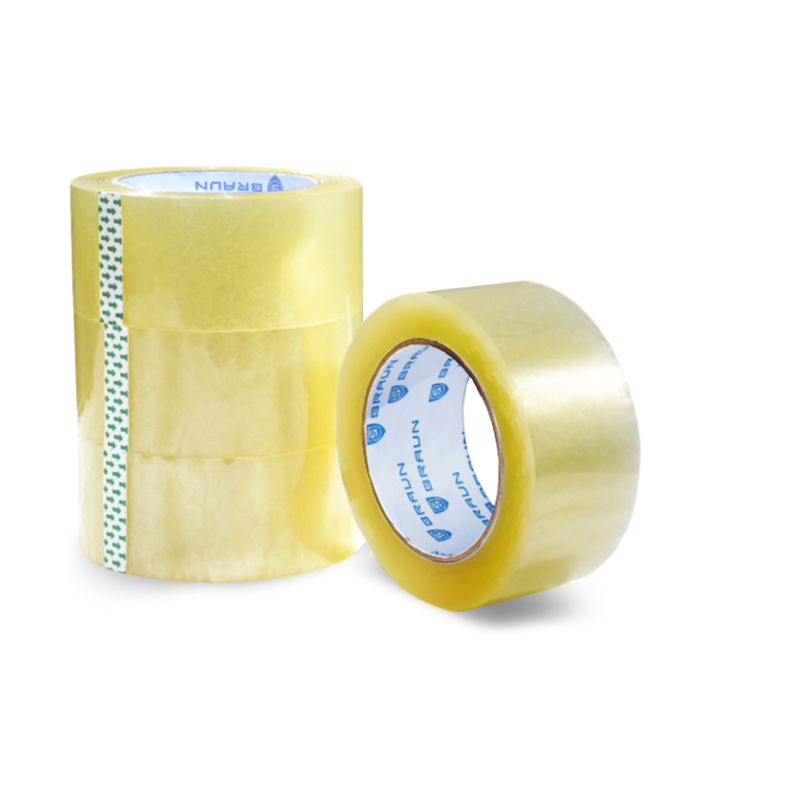 CINTA DE EMBALAJE 60 MICRAS BRAUN 110 YARDAS
