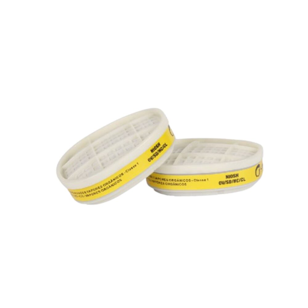KIT FILTROS G03 PARA VAPORES ORGÁNICOS Y GAS ÁCIDO PARA RESPIRADOR L-9000 LIBUS | SAVI SAFETY