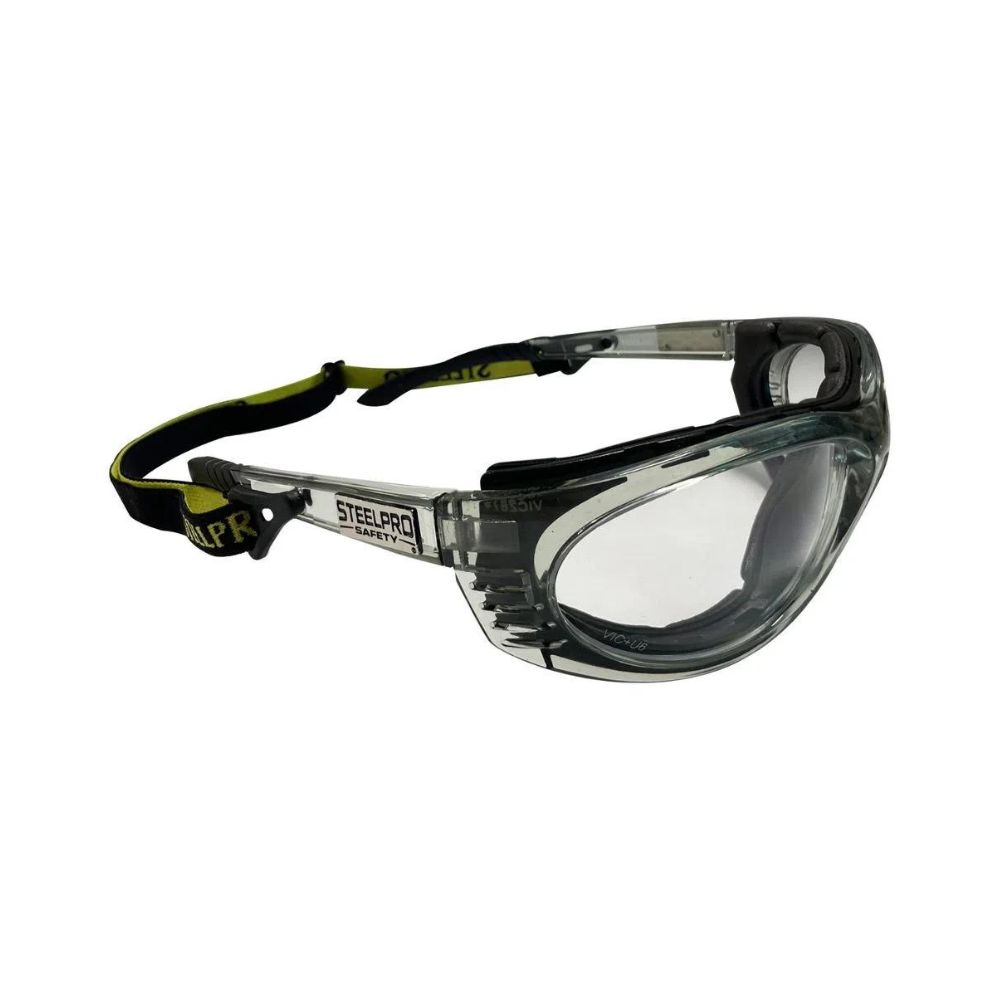 LENTE TURBINE A/F CLARO MARCO GRIS STEELPRO | SAVI SAFETY