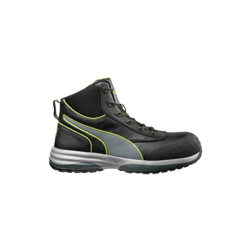 ZAPATILLA DE SEGURIDAD RAPID GREEN MID PUMA | SAVI SAFETY