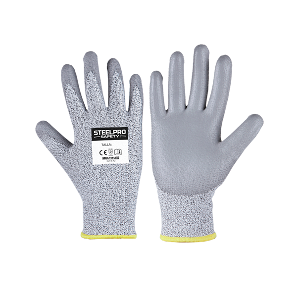 Guante Multiflex Cut-5 PU | Steelpro