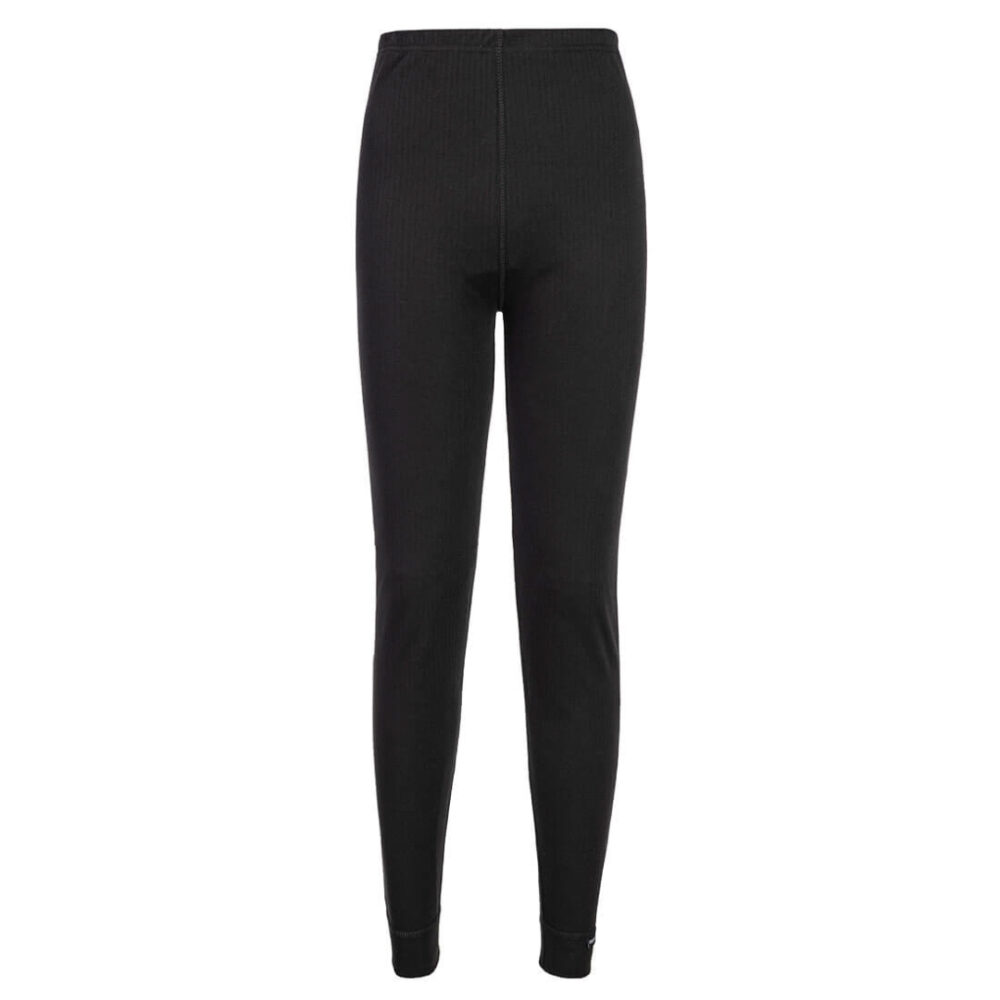 PANTALÓN TÉRMICO B125 COLOR NEGRO - MUJER | PORTWEST