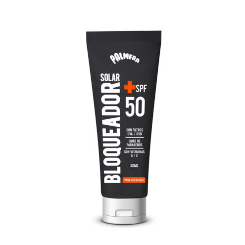 Bloqueador Solar SPF 50 Tubo 30ml Palmera Sun