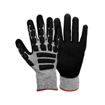 Guante anticorte con impacto de nitrilo STEELPRO
