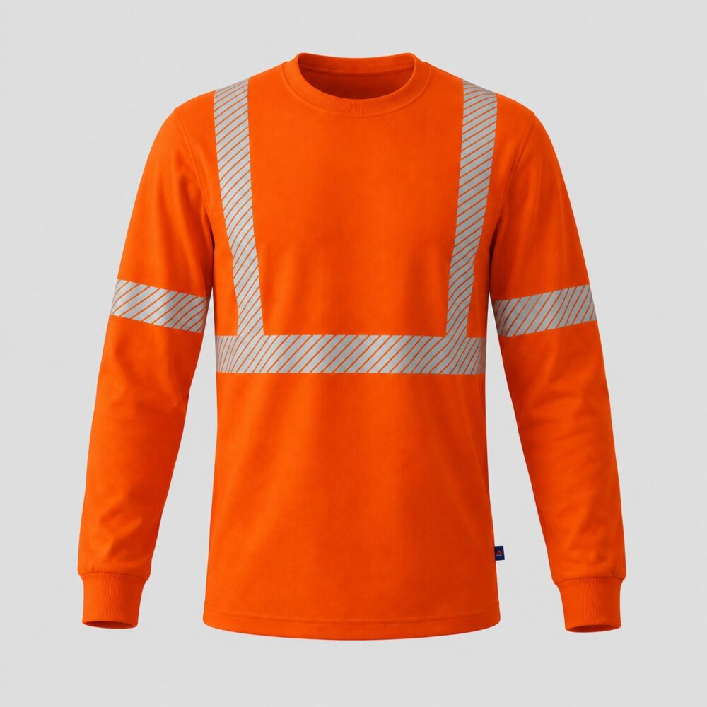 Polo Midas Jersey 100% Algodón Color Naranja Con Cinta TR420 Transfer